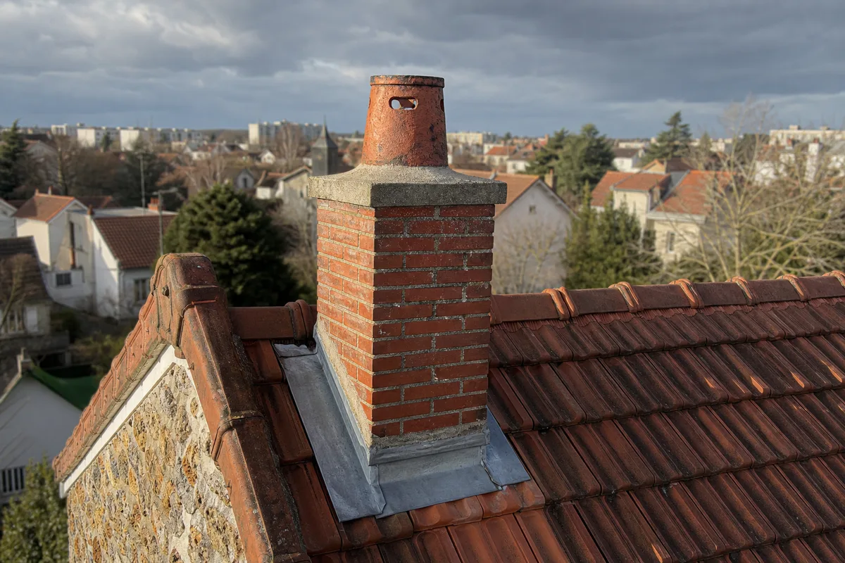 Maçonnerie de toiture dans le 91 : souches, solins et arases